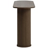 Nola Gerookt Eiken Sidetable Ovaal 130 cm