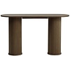 Nola Gerookt Eiken Sidetable Ovaal 130 cm