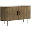 Nola Gerookt Eiken Dressoir W140 cm