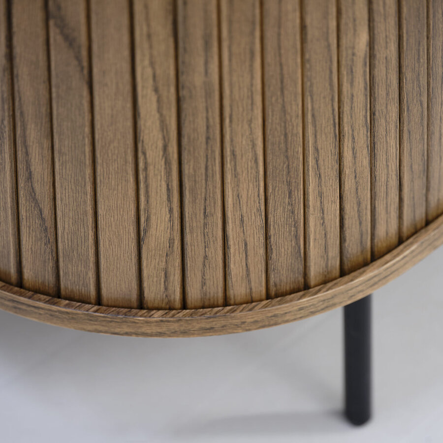 Nola Gerookt Eiken Dressoir W140 cm