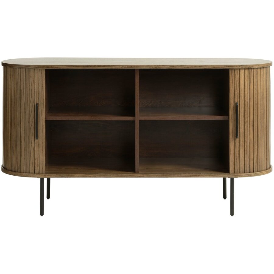 Nola Gerookt Eiken Dressoir W140 cm