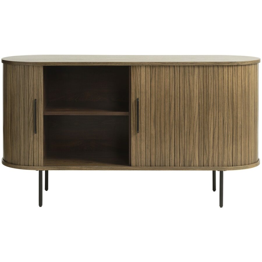 Nola Gerookt Eiken Dressoir W140 cm
