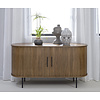 Nola Gerookt Eiken Dressoir W140 cm
