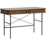 Hygge Interiors Nola Gerookt Eiken Bureautafel 60x120 cm