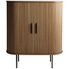 Nola Barkast Gerookt Eiken W100 cm