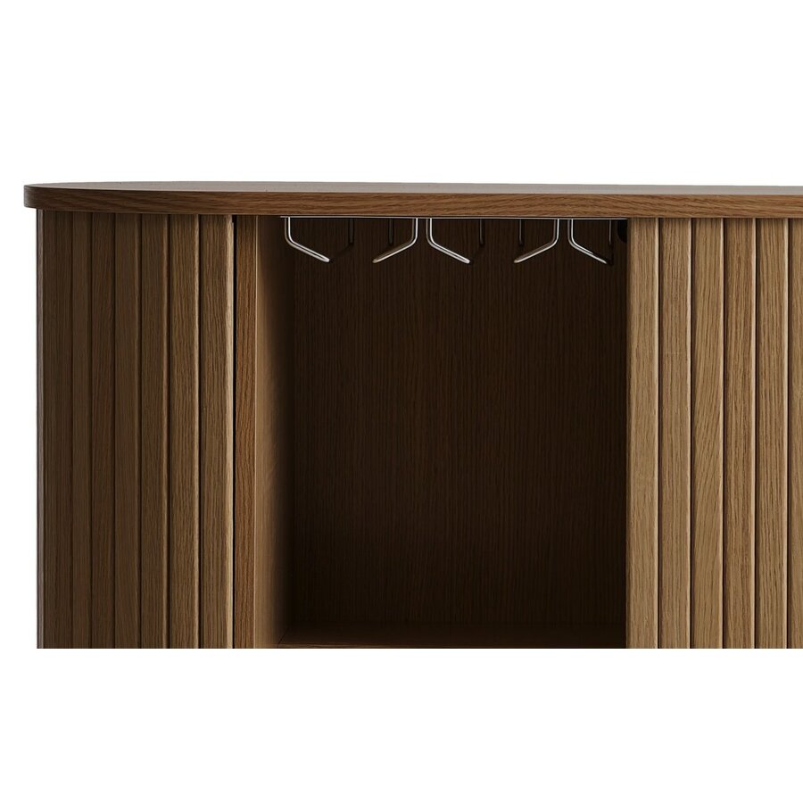 Nola Barkast Gerookt Eiken W100 cm