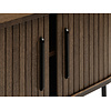 Nola 120 cm TV Meubel Gerookt Eiken