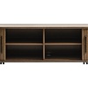 Nola 120 cm TV Meubel Gerookt Eiken