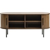 Nola 120 cm TV Meubel Gerookt Eiken