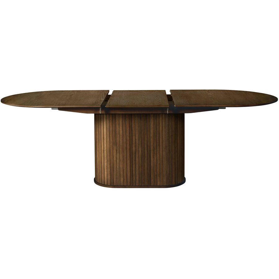 Nola Uitschuifbare Eettafel Gerookt Eiken 180-230 cm