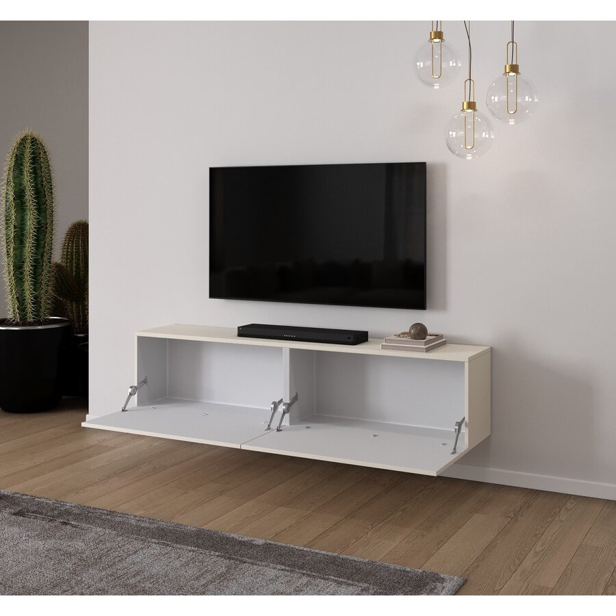 Levana Turin Magnolia 180 cm TV Wandmeubel Levana Turin Magnolia 180 cm TV Wandmeubel