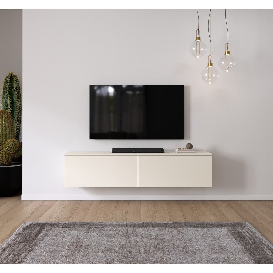 Levana Turin Magnolia 180 cm TV Wandmeubel Levana Turin Magnolia 180 cm TV Wandmeubel