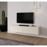 Artego Design Levana Turin Magnolia 200 cm TV Wandmeubel Artego Design Levana Turin Magnolia 200 cm TV Wandmeubel