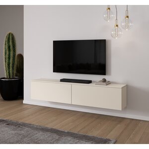 Artego Design Levana Turin Magnolia 200 cm TV Wandmeubel Artego Design Levana Turin Magnolia 200 cm TV Wandmeubel