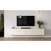 Levana Turin Magnolia 240 cm TV Wandmeubel