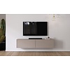 Levana Turin Taupe 183 cm TV Wandmeubel Levana Turin Taupe 183 cm TV Wandmeubel