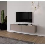Artego Design Levana Turin Taupe 183 cm TV Wandmeubel Artego Design Levana Turin Taupe 183 cm TV Wandmeubel