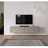 Levana Turin Taupe 203 cm TV Wandmeubel Levana Turin Taupe 203 cm TV Wandmeubel