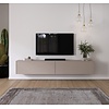 Levana Turin Taupe 243 cm TV Wandmeubel Levana Turin Taupe 243 cm TV Wandmeubel