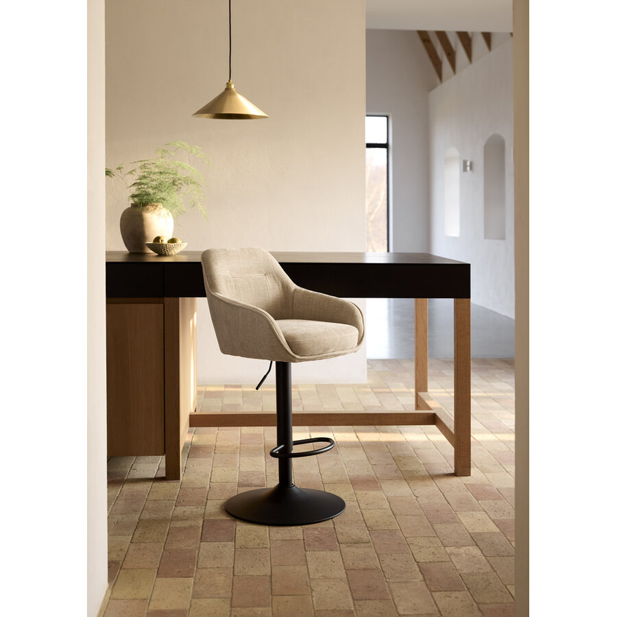 Avola Linen Barstoel Avola Linen Barstoel