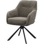 Hygge Interiors Avola Draaistoel Grafiet / Zwart Hygge Interiors Avola Draaistoel Grafiet / Zwart