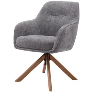 Hygge Interiors Avola Draaistoel Grafiet / Eiken Hygge Interiors Avola Draaistoel Grafiet / Eiken