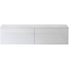 Levana Hoogglans Wit 160 cm TV Wandmeubel