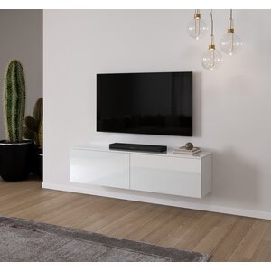 Artego Design Levana Hoogglans Wit 160 cm TV Wandmeubel