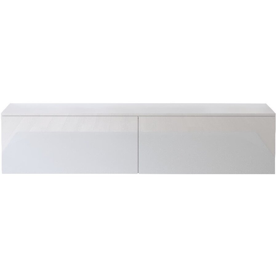 Levana Hoogglans Wit 180 cm TV Wandmeubel