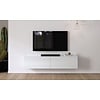 Levana Hoogglans Wit 180 cm TV Wandmeubel