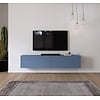 Levana Turin Rookblauw 203 cm TV Wandmeubel Levana Turin Rookblauw 203 cm TV Wandmeubel