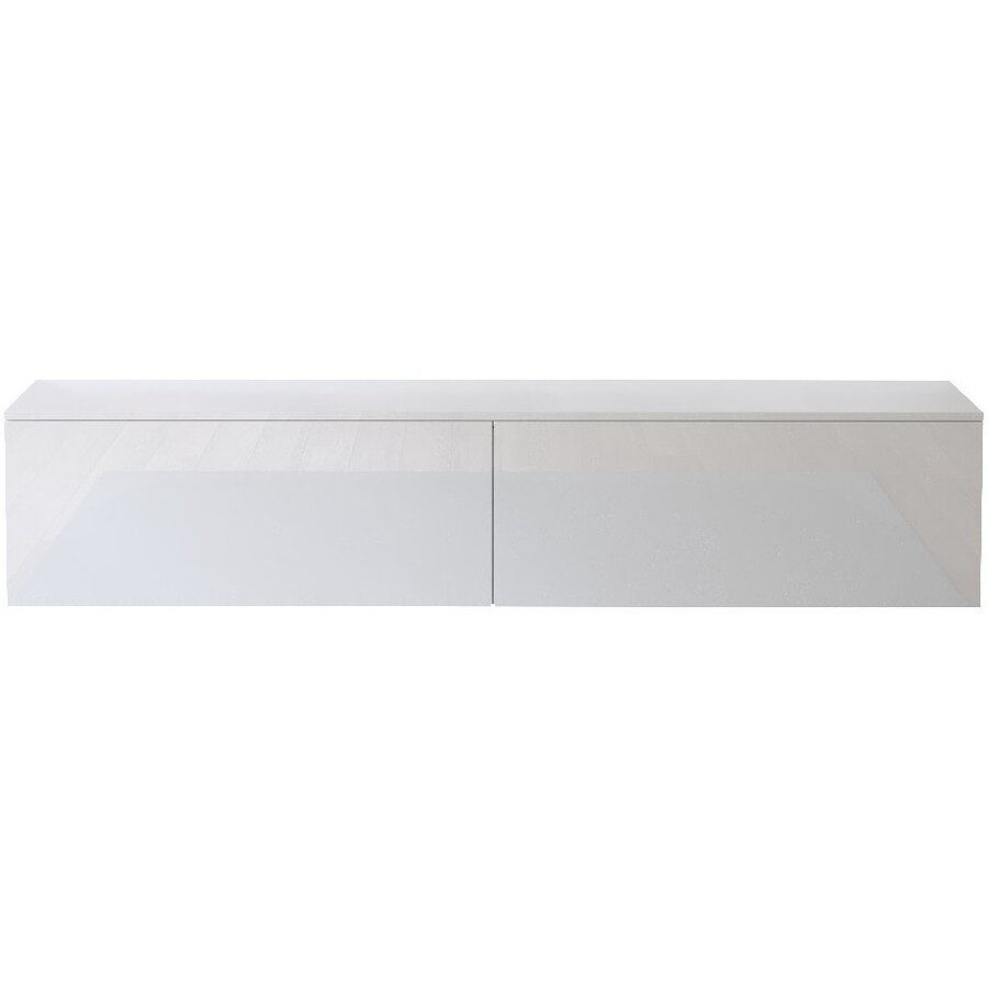 Levana Hoogglans Wit 200 cm TV Wandmeubel