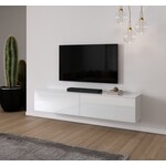 Artego Design Levana Hoogglans Wit 200 cm TV Wandmeubel
