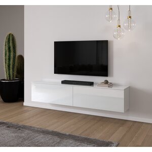 Artego Design Levana Hoogglans Wit 200 cm TV Wandmeubel