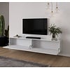Levana Hoogglans Wit 240 cm TV Wandmeubel