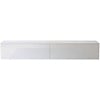 Levana Hoogglans Wit 240 cm TV Wandmeubel