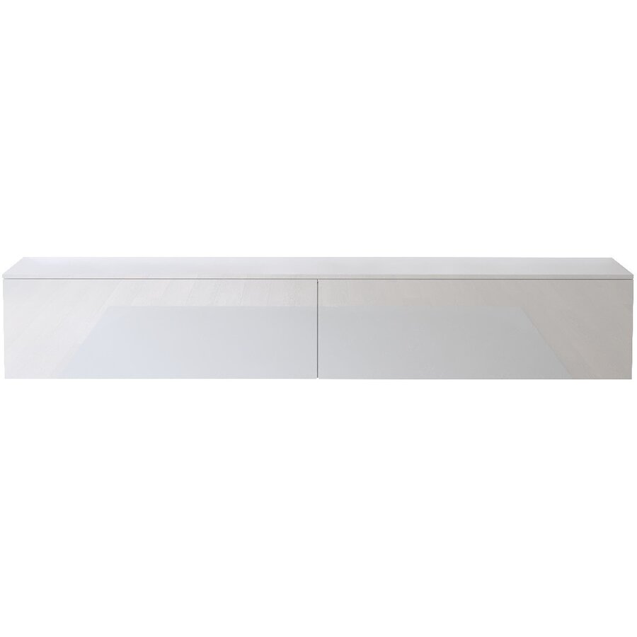 Levana Hoogglans Wit 240 cm TV Wandmeubel