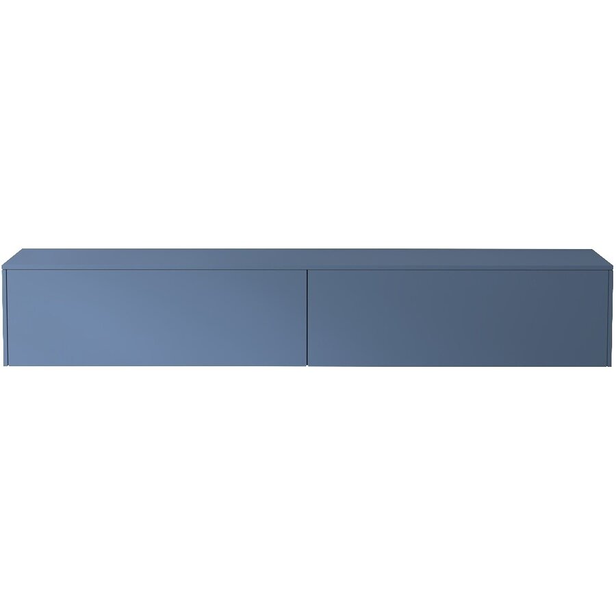Levana Turin Rookblauw 243 cm TV Wandmeubel Levana Turin Rookblauw 243 cm TV Wandmeubel