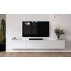 Levana Hoogglans Wit 270 cm TV Wandmeubel Levana Hoogglans Wit 270 cm TV Wandmeubel