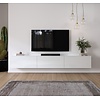 Levana Hoogglans Wit 270 cm TV Wandmeubel Levana Hoogglans Wit 270 cm TV Wandmeubel