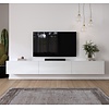Levana Hoogglans Wit 300 cm TV Wandmeubel Levana Hoogglans Wit 300 cm TV Wandmeubel