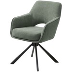 Hygge Interiors Cowley Bosgroen Draaistoel