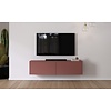 Levana Pastell Oxydrood TV Wandmeubel 163 cm