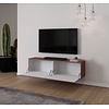 Levana Pastell Oxydrood TV Wandmeubel 163 cm