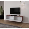 Levana Pastell Oxydrood TV Wandmeubel 183 cm