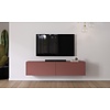 Levana Pastell Oxydrood TV Wandmeubel 183 cm