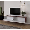 Levana Pastell Oxydrood TV Wandmeubel 243 cm