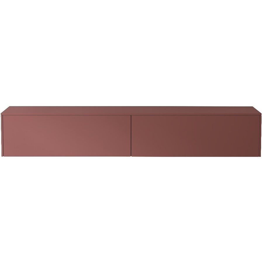 Levana Pastell Oxydrood TV Wandmeubel 243 cm