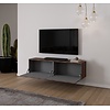 Levana Walnoot TV Wandmeubel 163 cm Levana Walnoot TV Wandmeubel 163 cm