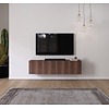 Levana Walnoot TV Wandmeubel 163 cm Levana Walnoot TV Wandmeubel 163 cm